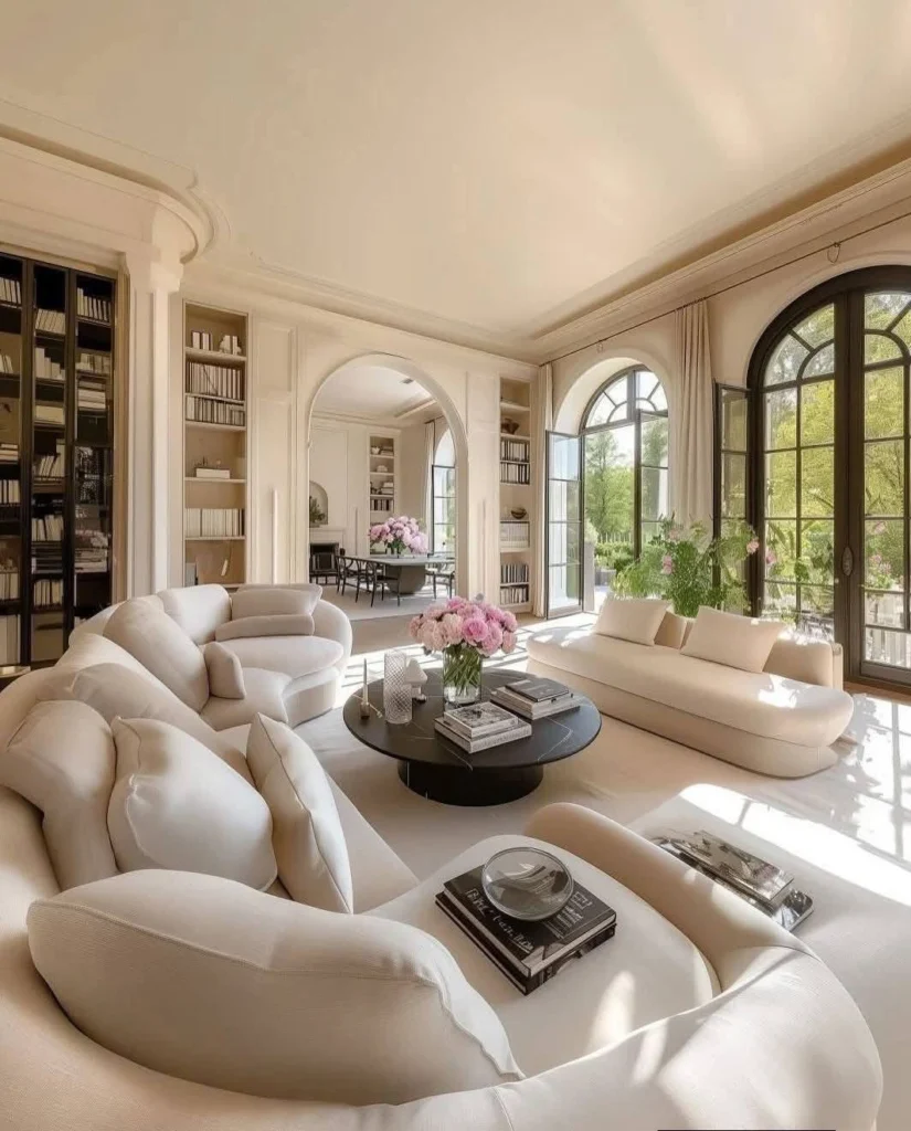 Living room with poorly balanced neutral color palette