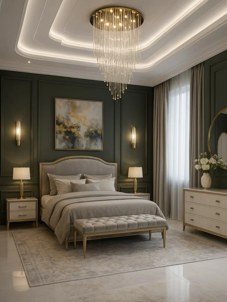 Airbnb Decor Ideas That Increase Bookings (Stylish, Cozy & Guest-Approved) 9 Symmetrical Airbnb bedroom decor with matching lamps and balanced layout