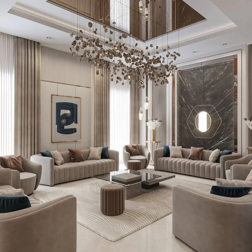 25 Small Living Room Decor Ideas That Make Your Space Look Bigger 9 small living room decor ideas with glass coffee table and neutral sofas