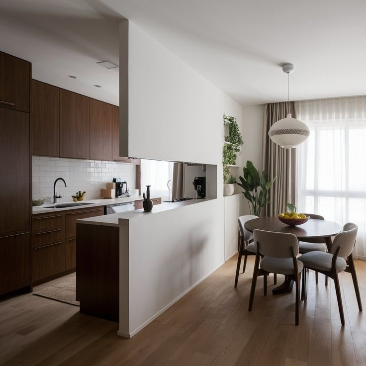 Elegant Modern Kitchen Design Ideas for a Stylish Home 8 Contemporary kitchen with geometric patterned backsplash and glossy cabinets