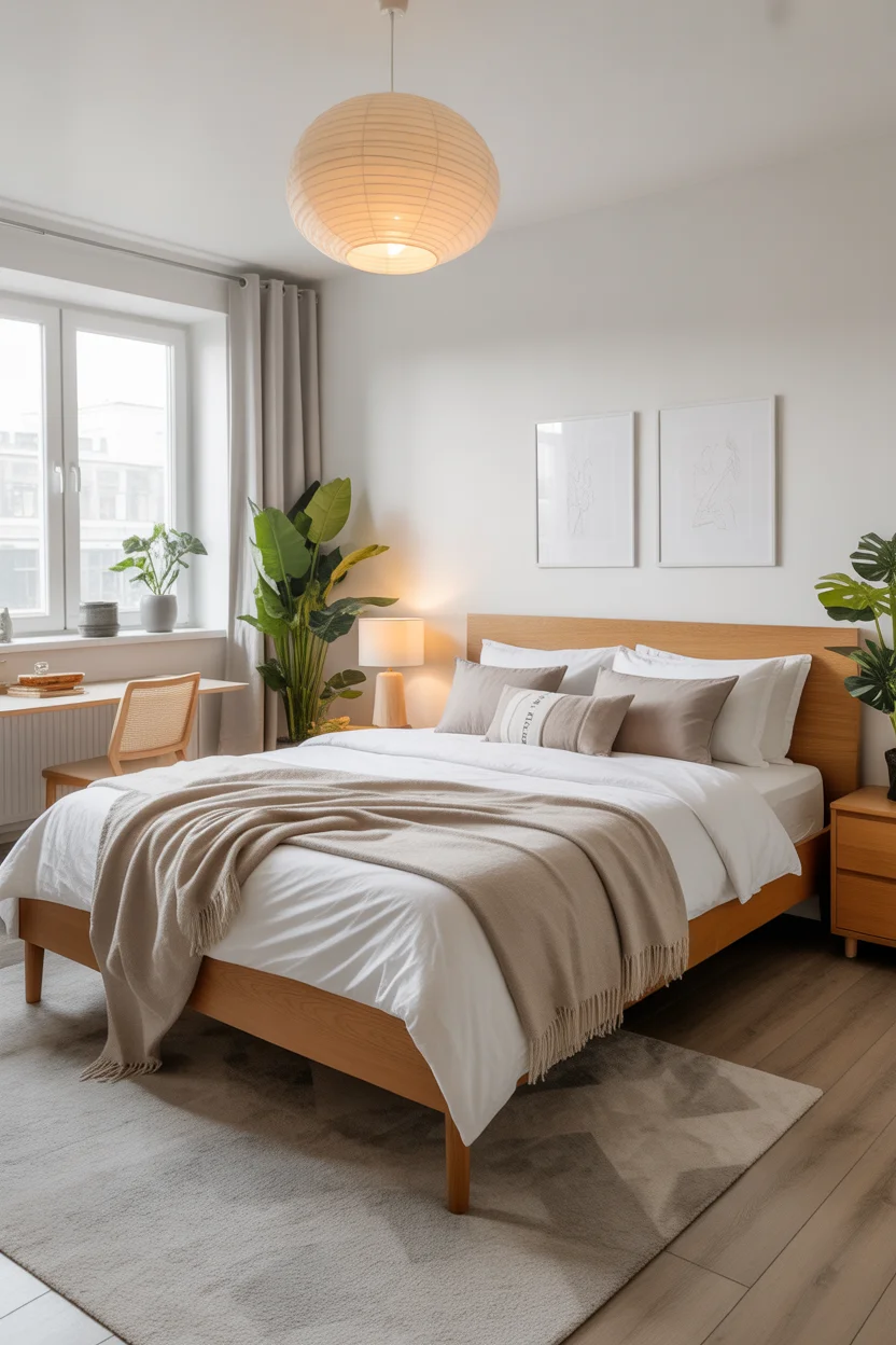 Modern Neutral Bedroom 10